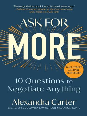 cover image of Ask for More